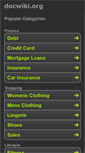 Mobile Screenshot of docwiki.org